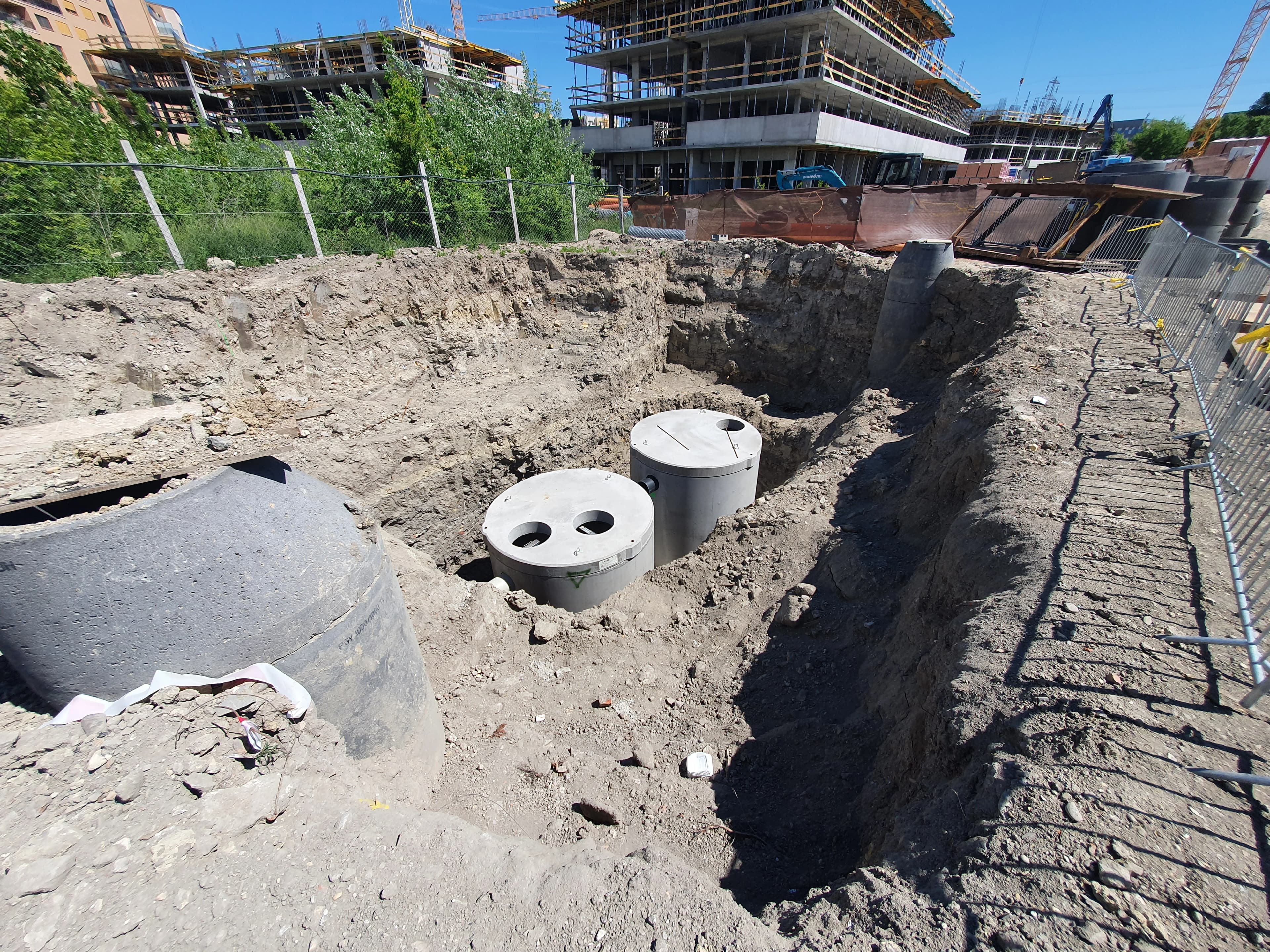 Ivóvízellátási hálózat kivitelezése terepi környezetben